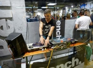 DJ in der Stadtgalerie