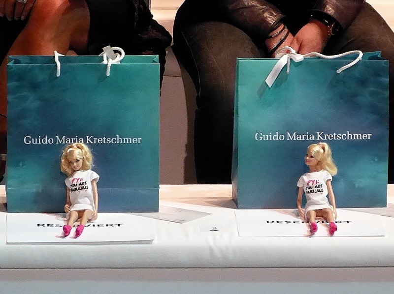 Guido Maria Kretschmer Barbie Spring/Summer 2015 - Mercedes Benz Fashion Week in Berlin