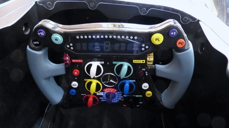 Mercedes Benz Formula One Cockpit - IAA2015