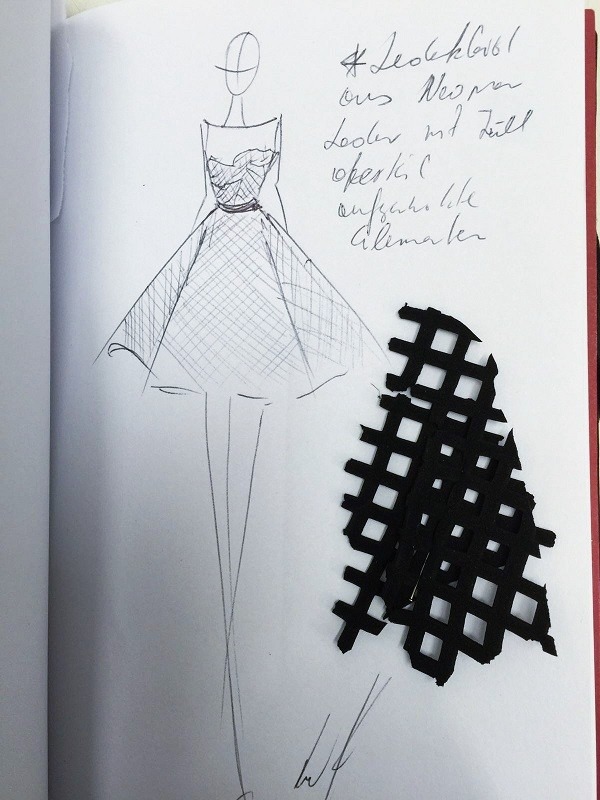 Irene Luft Fall/Winter 2016/17 - Sketch