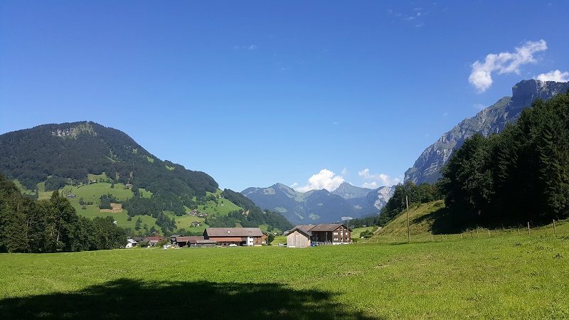 Landschaft in Mellau/Vorarlberg
