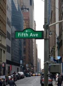 5th Avenue in New York City