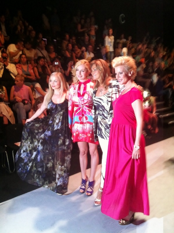 Celebrities at MINX by Eva Lutz Spring/Summer 2013 - Mercedes Benz Fashion Week