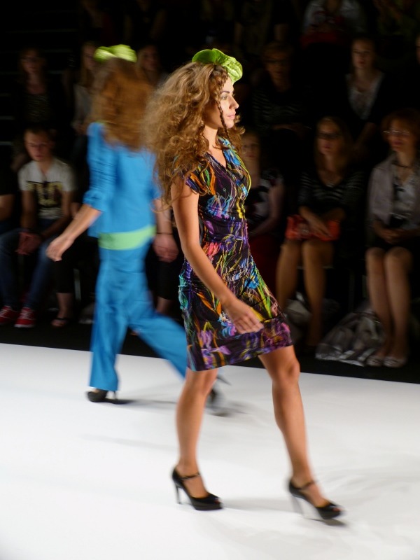 Model at Anja Gockel Spring/Summer 2013 - Mercedes Benz Fashion Week