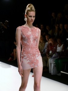 Model at Irene Luft Spring/Summer 2013 - Mercedes Benz Fashion Week