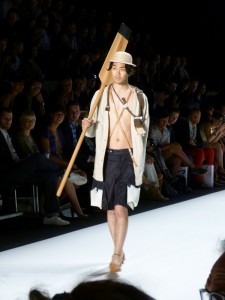 Model at Romanian Designer Spring/Summer 2013 - Mercedes Benz Fashion Week
