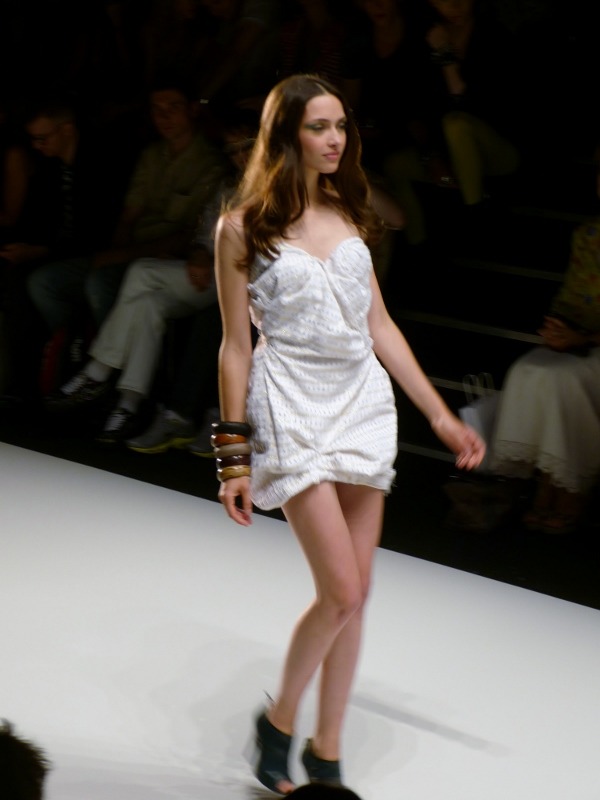 Model at Holy Ghost Spring/Summer 2013 - Mercedes Benz Fashion Week