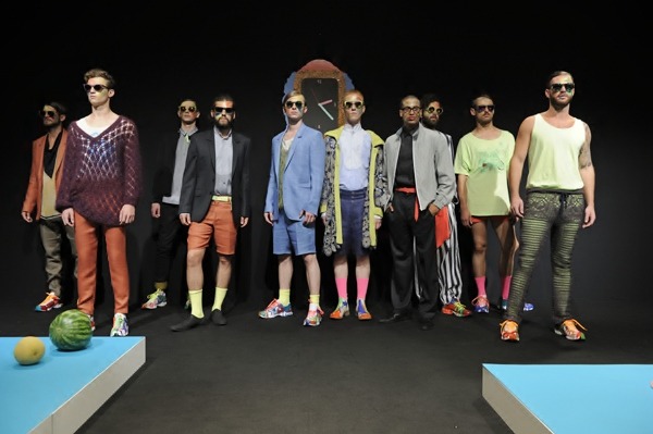 Models at Andy Wolf Eyewear Spring/Summer 2013 - Mercedes Benz Fashion Week