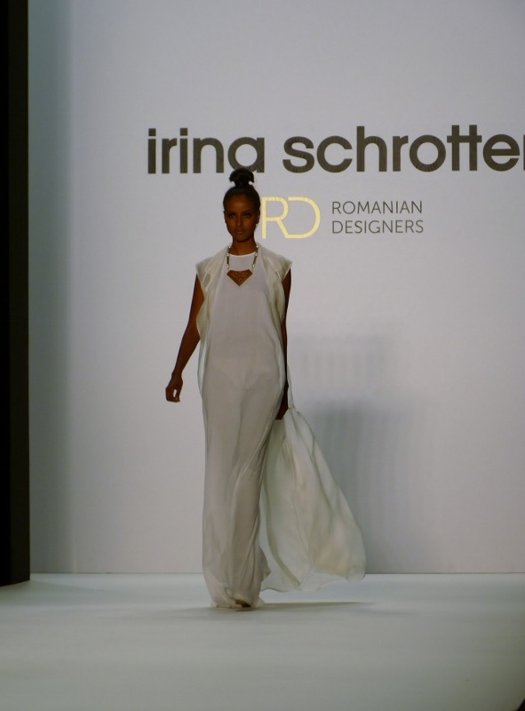 Sara Nuru at Irina Schrotter Spring/Summer 2013 - Mercedes Benz Fashion Week