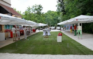 Bogner Croquet-Game at Nektar Beach in Munich