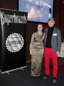 Superbrands Germany Award - Christina Castritius and olschok