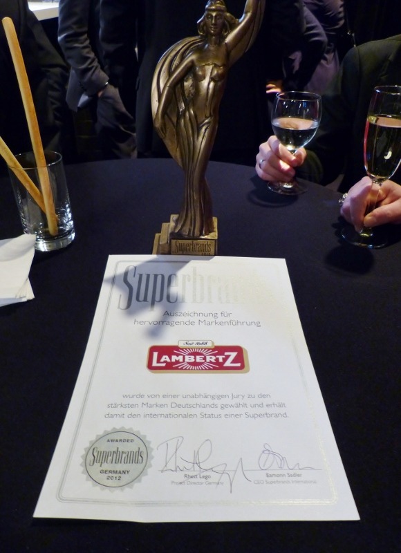 Superbrands Germany Award - Lambertz