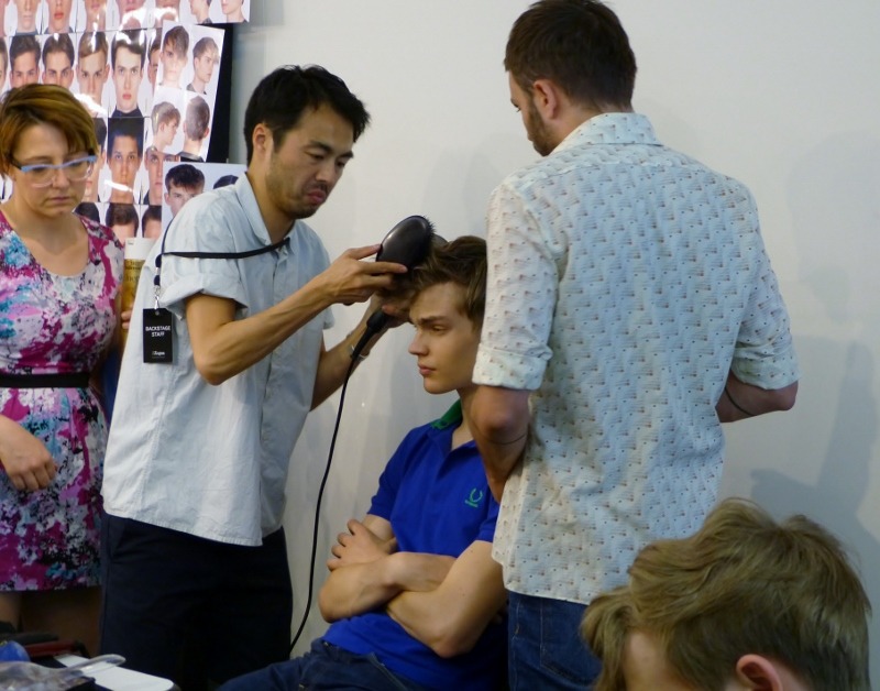 Z Zegna Spring/Summer 2014 - Backstage