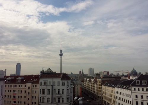 View from the Ibis Styles Hotel Berlin Mitte (7th Floor) - Alex in Berlin
