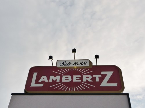 Lambertz entrance in Aachen - Lambertz325