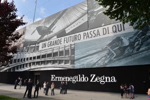 Location Ermengildo Zegna SS14 in Milan