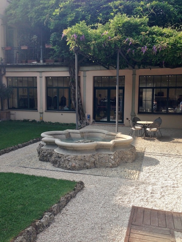 Brunello Cucinelli Showroom atrium in Milan