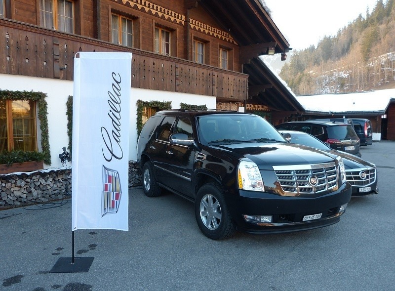 Cadillac Winterdrive Experience in Gstaad - Escalade