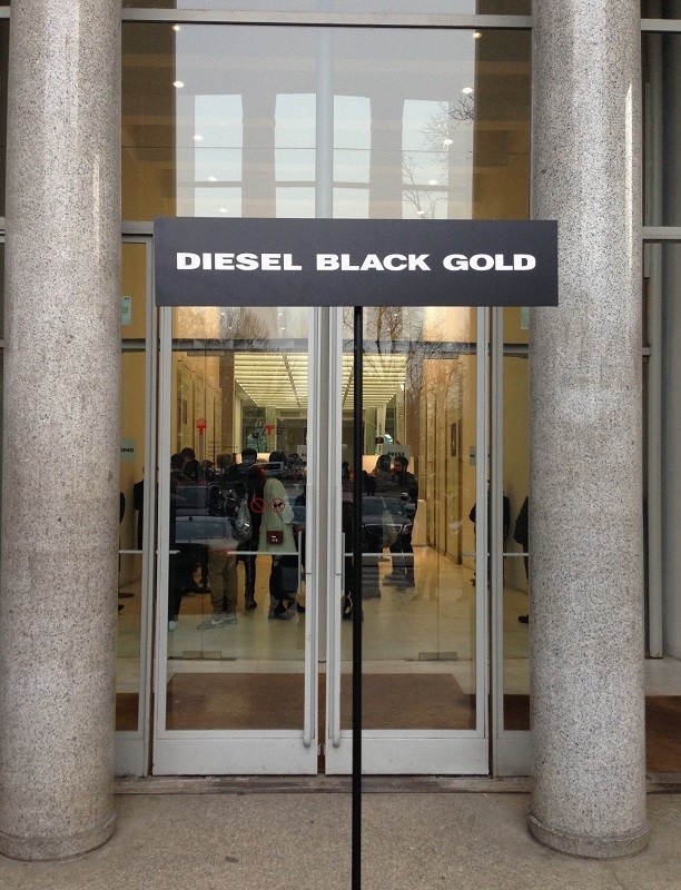 Diesel Black Gold Fall/Winter 2015/16 – Milano Moda Uomo - Entrance