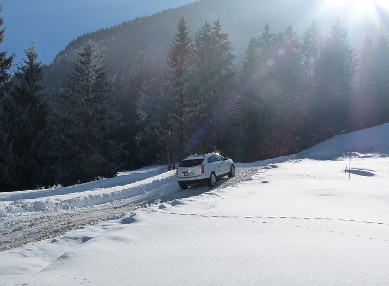 Cadillac Winterdrive Experience in Gstaad - SRX