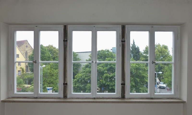 Fenster Wohnzimmer - alt
