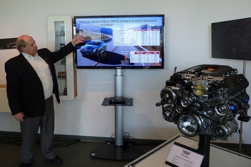 John Barrick explains the modifications of the V-Series