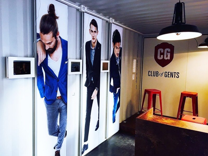 CG-Fashion #maennerfreundschaft Container - Innen