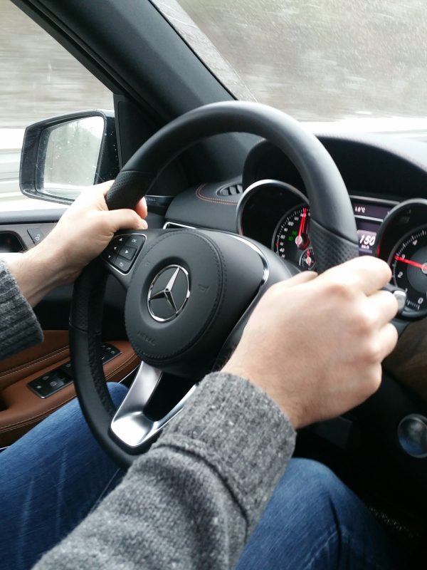 Mit dem Mercedes Benz GLS 500 nach Mailand