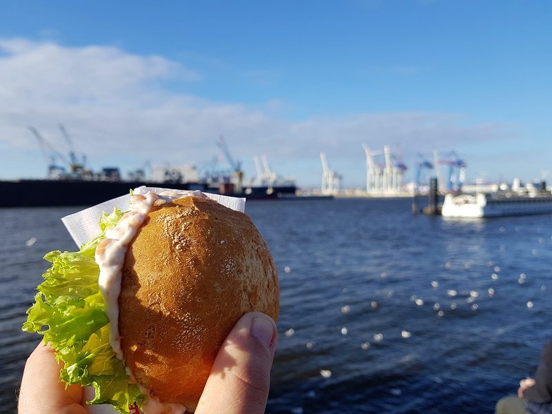 Fischbrötchen in Hamburg