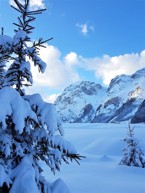 Schnee und Sonne im Tennengau bzw. Salzburger Land