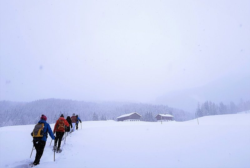 Schneeschuhwandern im Tennengau bzw. Salzburger Land