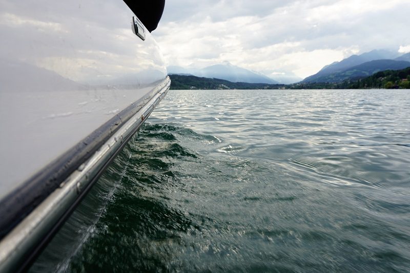 Bootsfahrt mit Motorboot Peter Strobl auf dem Millstätter See in Kärnten