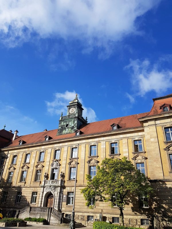 Gerichtsgebäude in Schweinfurt - Außenansicht