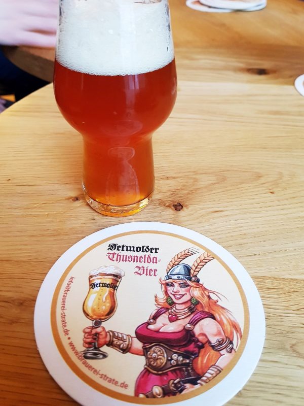Privat-Brauerei Strate - Thusnelda-Bier