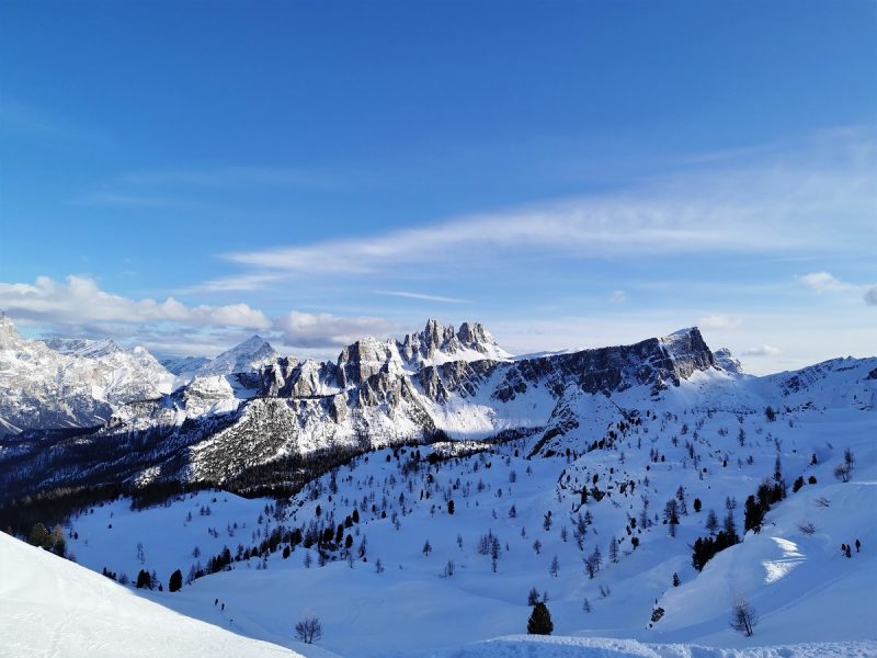 Skigebiet um die Cinque Torri in Cortina d'Ampezzo