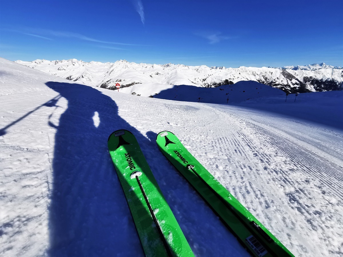 Skifahren im Skizentrum St. Jakob