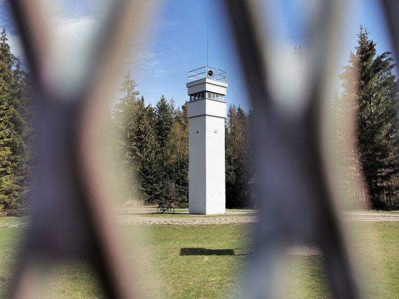Wachturm am Grenzmuseum Sorge - #AltesBlechAlteGrenze