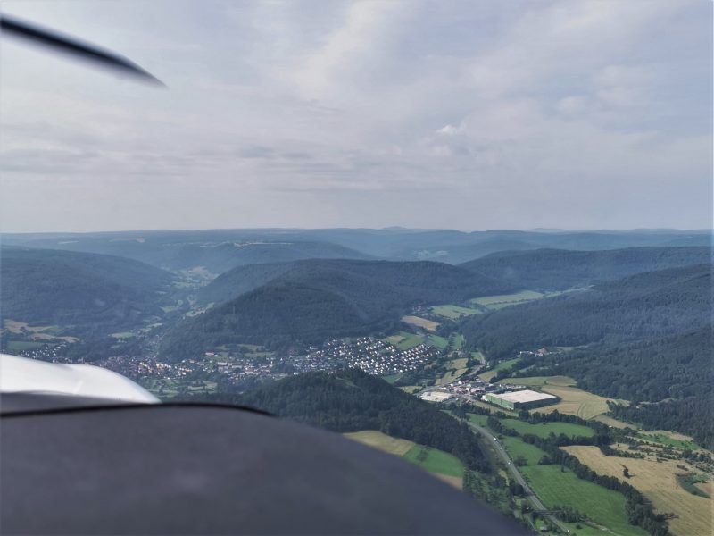 Churfranken von oben – mit Peter Duffeck (Pilot und Fluglehrer)
