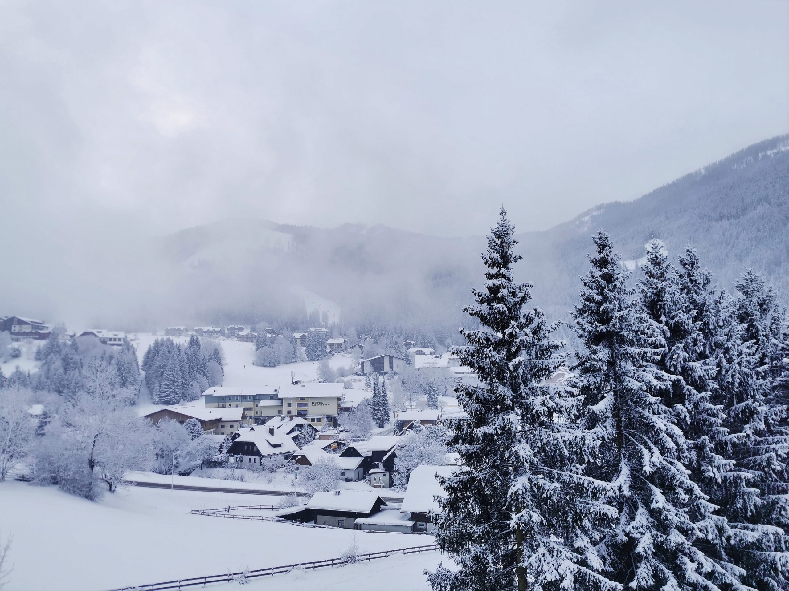 Winter in Bad Kleinkirchheim in Kärnten