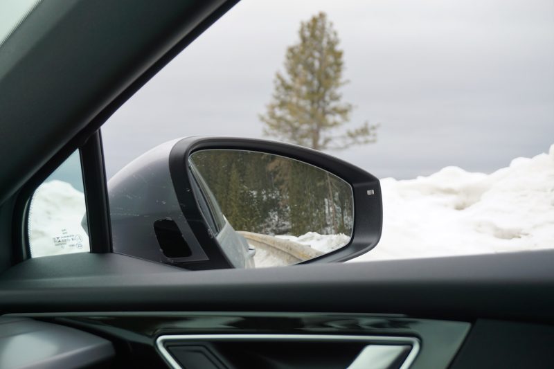 Außenspiegel vom Audi Q4 Sportback 50 e-tron