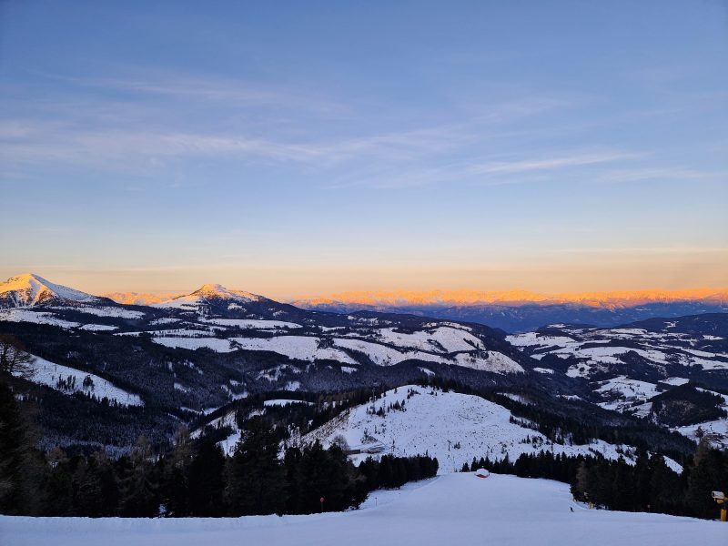 Be the first - Skifahren im Eggental