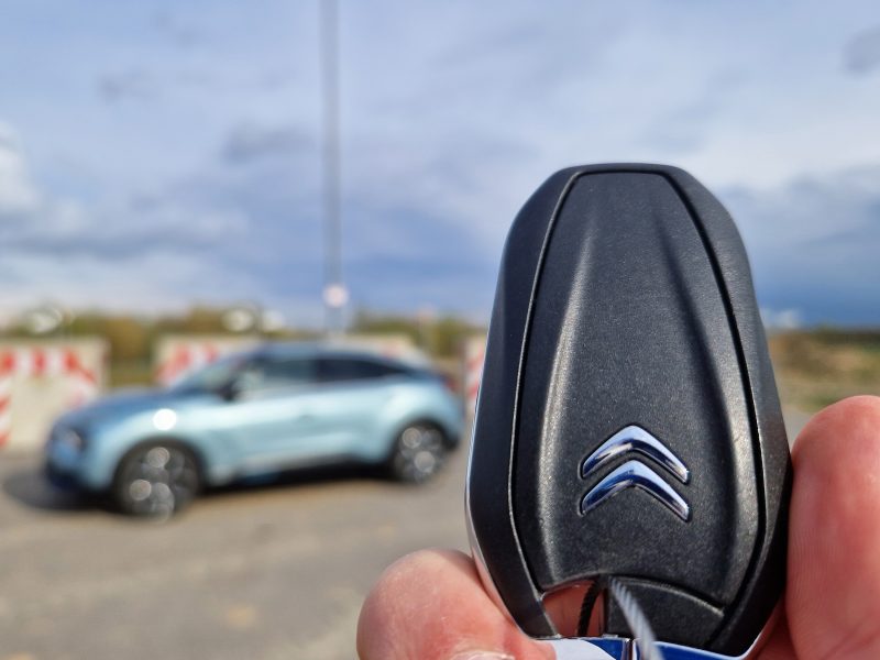 Schlüssel vom Citroën ë-C4 Electric