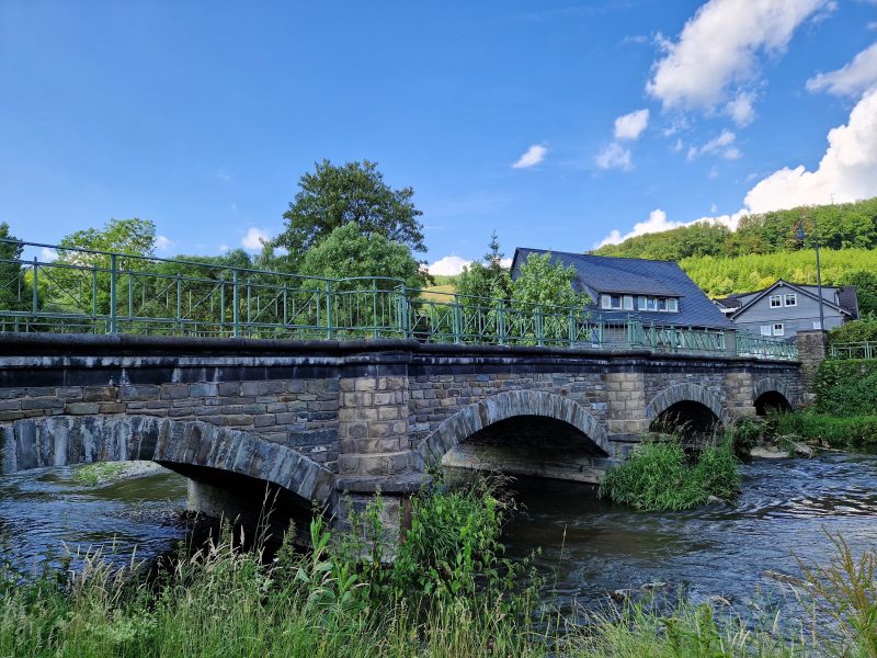 Historische Brücke über die Wenne in Wenholthausen