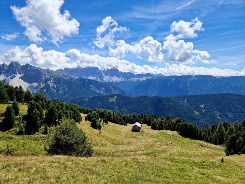 Aussicht vom Plose in der Nähe von Brixen