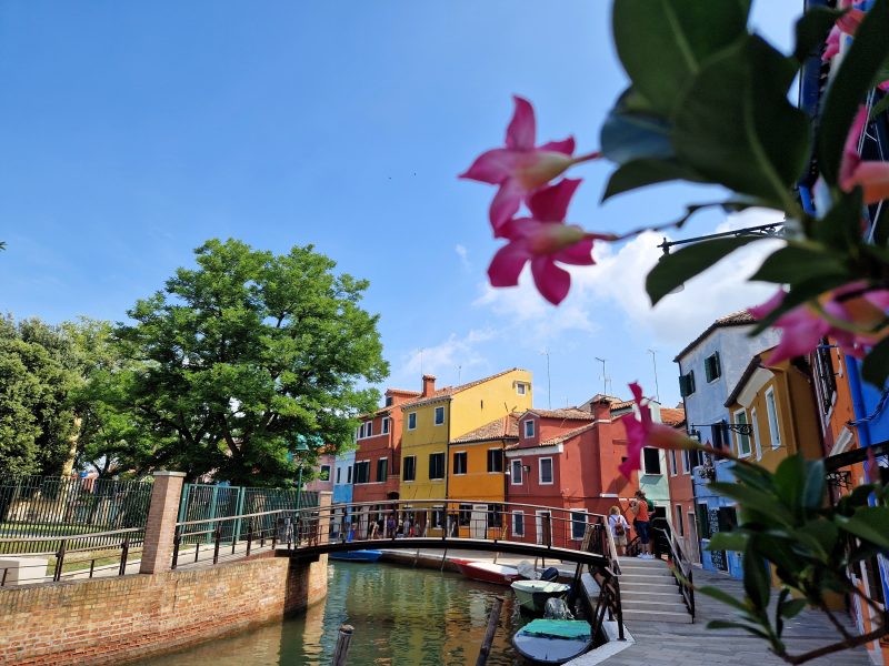 Impressionen von der Insel Burano in Venedig