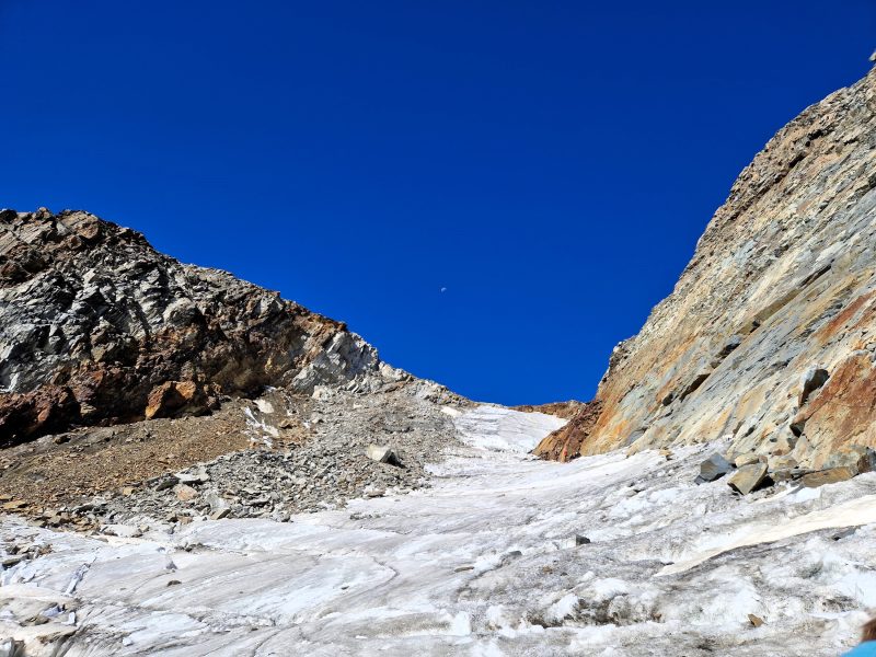 Tag 2 - Weg über das Obere Guslarjoch am Fluchtkogel zur Kesselwandspitze