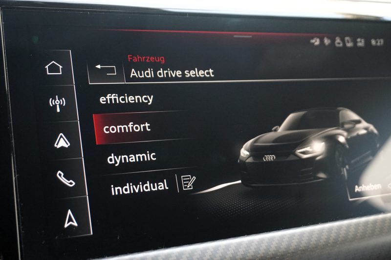 Der Audi RS e-tron GT im Test - Drive Mode