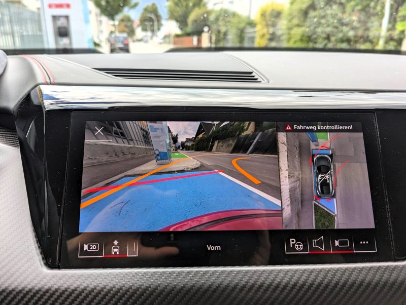 Der Audi RS e-tron GT im Test - Kamera