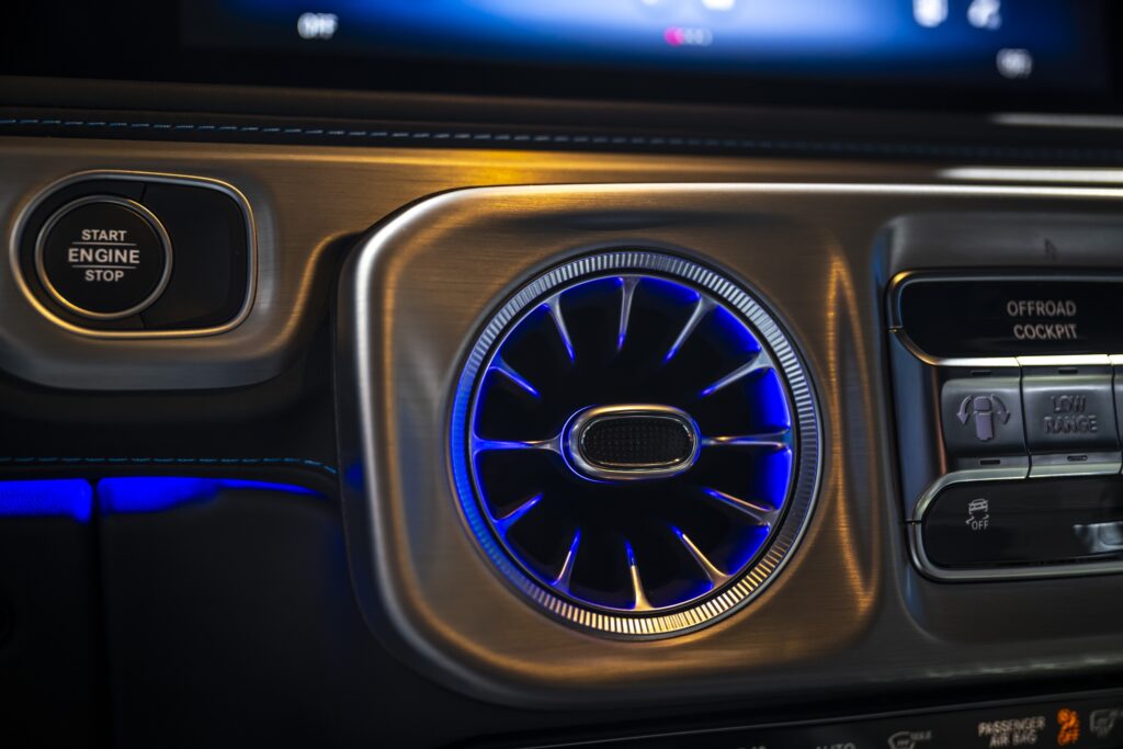 Die neue elektrische Mercedes-Benz G-Klasse - innen