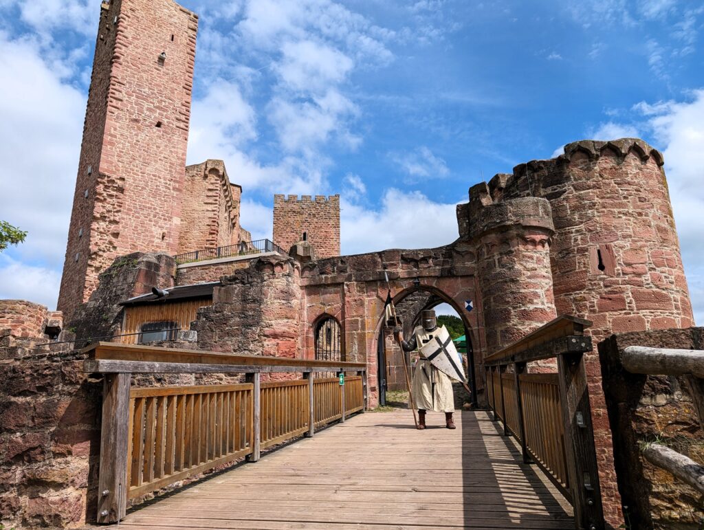 Die Henneburg in Stadtprozelten im Landkreis Miltenberg